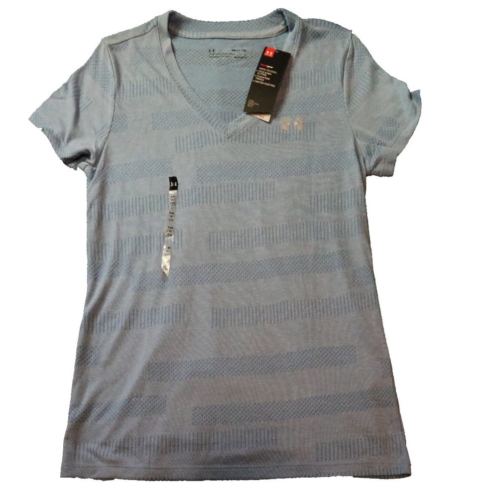 Under Armour Velocity Jacquard Shirt, Small, NWT